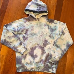 Tie dye oversized hoodie!